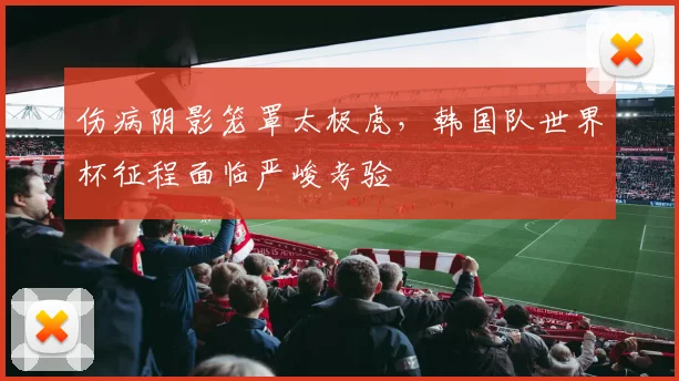 伤病阴影笼罩太极虎,韩国队世界杯征程面临严峻考验